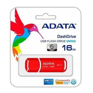 فلش مموری ای دیتا دش درایو UV150 ظرفیت 16 گیگابایت Adata DashDrive UV150 USB Flash Memory - 16GB