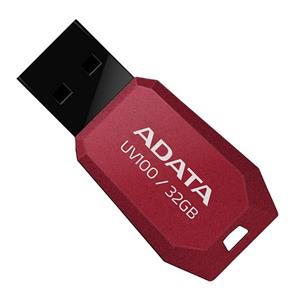 فلش مموری ای دیتا UV100 ظرفیت 32 گیگابایت Adata UV100 USB 2.0 Flash Memory - 32GB