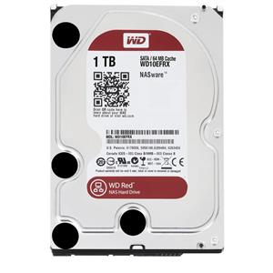 هارددیسک اینترنال وسترن دیجیتال مدل Red WD10EFRX ظرفیت 1 ترابایت Western Digital Red 1TB 64MB  10EFRX