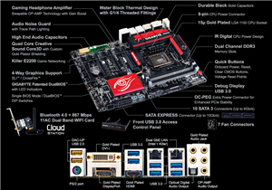 GIGABYTE Gaming Series Black Edition GA-Z97X-Gaming G1 WIFI-BK 