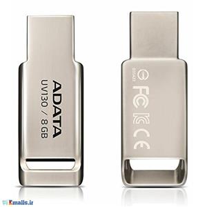 فلش مموری ای دیتا مدل UV130 ظرفیت 8 گیگابایت Adata UV130 USB 2.0 Flash Memory - 8GB