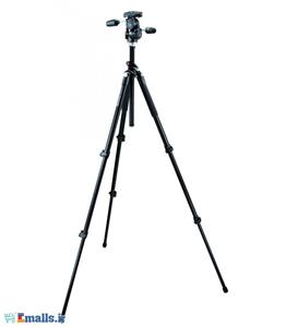 Manfrotto 055XPROB Pro Tripod Black with 808RC4 3-Way Head 