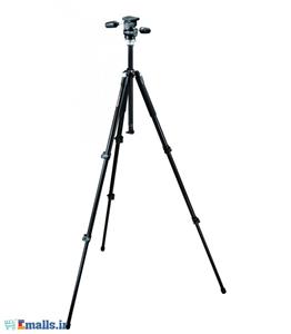 Manfrotto 055XPROB Aluminum Tripod Kit with 804RC2 PanTilt Head 