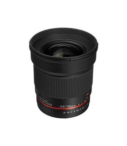 لنز سامیانگ مدل 16mm f 2.0 ED AS UMC CS For Canon Samyang lens 