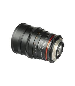 لنز دوربین فیلم برداری سامیانگ مدل 35mm T1.5 Cine Lens for Nikon F Samyang 35mm T1.5 Cine Lens for Nikon F