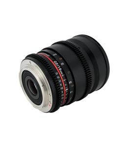 لنز دوربین فیلم برداری سامیانگ مدل  16mm T2.2 Cine Lens for Canon EF Samyang 16mm T2.2 Cine Lens for Canon EF