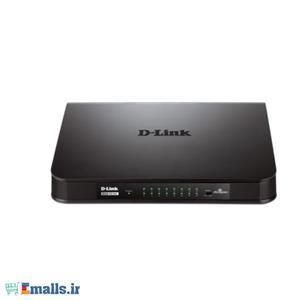 سوییچ 16 پورت غیرمدیریتی دی-لینک مدل DGS-1016A D-Link DGS-1016A 16-Port Unmanaged Gigabit Switch