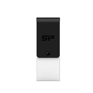 فلش مموری OTG سیلیکون پاور مدل X21 ظرفیت 8 گیگابایت Silicon Power X21 OTG Flash Memory - 8GB