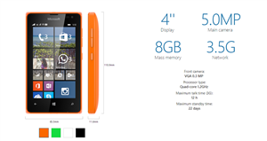 گوشی موبایل مایکروسافت مدل Lumia 532 دو سیم کارت Microsoft Lumia 532 Dual SIM