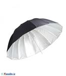 Phottix Para-Pro ESF Reflective Umbrella - BlackPatterned Silver 130cm...