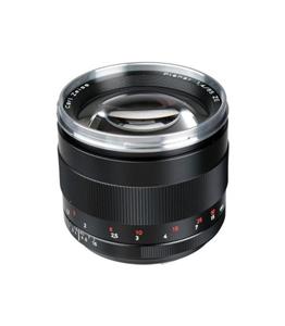 لنز دوربین عکاسی کارل زایس مدل 85mm f 1.4 Planar T ZE Canon Mount Carl Zeiss lens 