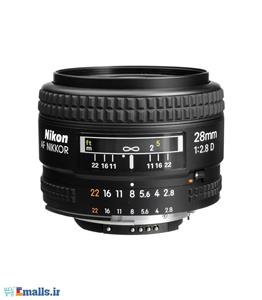 لنز  دوربین عکاسی نیکون مدل   AF NIKKOR 28mm f/2.8D