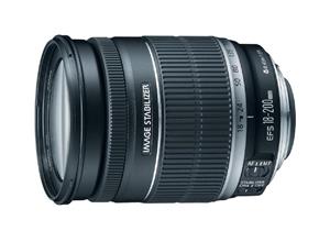 لنز دوربین عکاسی کانن مدل EF-S 18-200mm f/3.5-5.6 IS Canon EF-S 18-200mm f/3.5-5.6 IS lens 