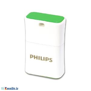 فلش مموری USB 2.0 فیلیپس مدل پیکو ادیشن FM08FD85B/97 ظرفیت 08 گیگابایت