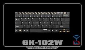 کیبورد بی‌سیم گرین مدل GK-102W با حروف فارسی Green GK-102W Ultra-Thin Wireless Keyboard
