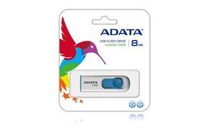 فلش مموری ای دیتا سی 008 - 16 گیگابایت Adata C008 Capless Sliding USB Flash Drive - 16GB
