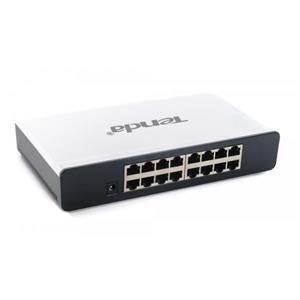 سوییچ شبکه دسکتاپ 16 پورت 10/100 تندا اس 16 Tenda 16-Port 10/100 Desktop Switch S16