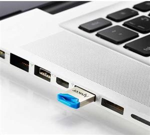 فلش مموری بسیار کوچک اپیسر مدل AH111 ظرفیت 8 گیگابایت Apacer AH111 USB 2.0 Super-Mini Flash Memory - 8GB