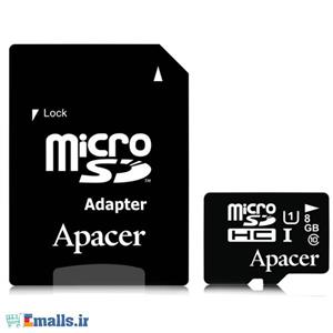 کارت حافظه‌ی اپیسر microSDHC 8GB UHS-I Class10 With Adapter