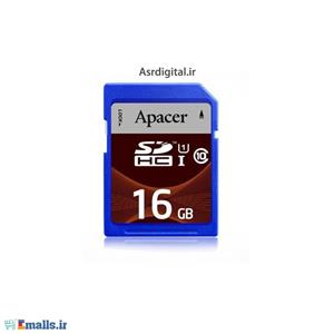کارت حافظه اس دی اپیسر کلاس 10 16 گیگابایت Apacer Memory Card SDHC UHS-I Class 16GB 
