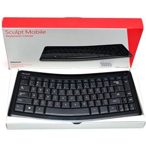 کیبورد مایکروسافت اسکلاپت موبایل Microsoft Sculpt Mobile Keyboard 