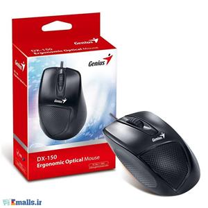 ماوس ارگونومیک اپتیکال جنیوس DX 150 Genius Ergonomic Optical Mouse 