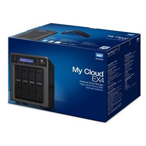 ذخیره ساز تحت شبکه وسترن دیجیتال مدل مای کلاود EX4 ظرفیت 8 ترابایت Western Digital My Cloud Bay NAS 8TB 
