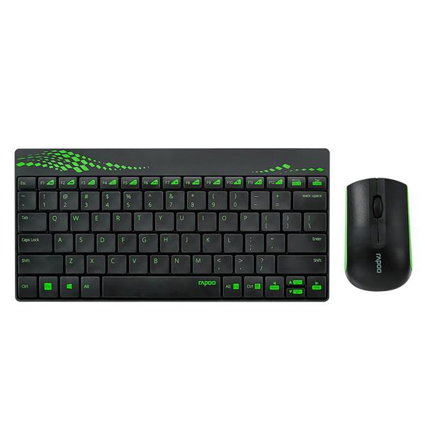 Rapoo  8000M WIRELESS MOUSE AND KEYBOARD