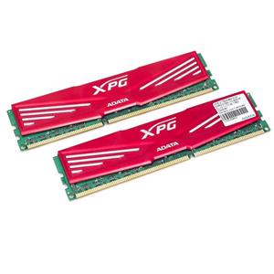 رم دسکتاپ DDR3 دو کاناله 2133 مگاهرتز CL10 ای دیتا مدل XPG V1 ظرفیت 16 گیگابایت Adata XPG V1 DDR3 2133MHz CL10 Dual Channel Desktop RAM - 16GB