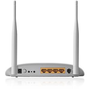 مودم-روتر +ADSL2 و بی‌سیم تی پی-لینک مدل TD-W8961N TP-LINK TD-W8961N 300Mbps Wireless N ADSL2+ Modem Router