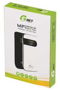 مودم-روتر 3G بی‌سیم و قابل حمل جی-نت مدل MiFi GM150-3G G-Net GM150-3G 150Mbps MiFi-3G Router