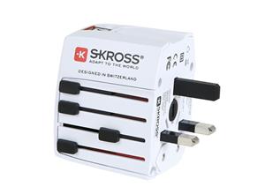 اداپتور اسکراس مدل World Adapter MUV USB Skross 