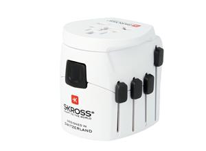 اداپتور اسکراس مدل World Adapter MUV USB Skross 