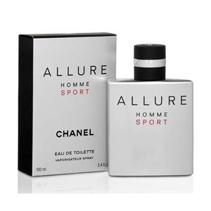 تستر ادو تویلت مردانه شانل مدل Allure Homme Sport حجم 100 میلی لیتر Chanel Allure Homme Sport Eau De Toilette For Men 100ml