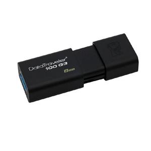 فلش مموری کینگستون مدل DT100 G3 ظرفیت 8 گیگابایت Kingston DT100 G3 USB 3.0 Flash Memory - 8GB