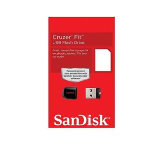 فلش مموری سن دیسک مدل Cruzer Blade CZ33 ظرفیت 8 گیگابایت SanDisk Cruzer Fit CZ33 Flash Memory - 8GB