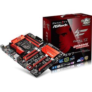 مادربرد گیمینگ فتلیتی زد 97 ازراک با قابلیت اورکلاک و ساپورت پردازنده 1150 ASROCK Fatal1ty-Z97-Professional