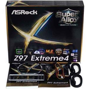 مادربرد زد 97 ازراک با قابلیت اورکلاک ساپورت پردازنده 1150 ASROCK Z97 Extreme4 