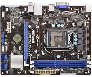 مادربورد اچ 61 ام ازراک با قابلیت ساپورت پردازنده 1155 ASROCK H61M VS4 