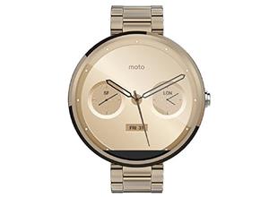 ساعت هوشمند موتورولا Moto 360 Rose Gold Metal 18mm Band Motorola Moto 360 Champagne Gold Metal 18mm Band