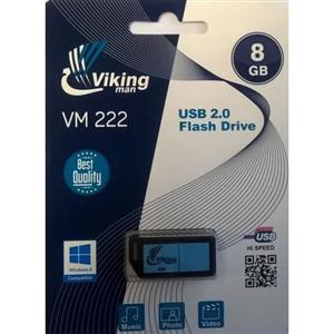 فلش مموری 8گیگ   وایکینگ Viking man VM 222 - 8GB