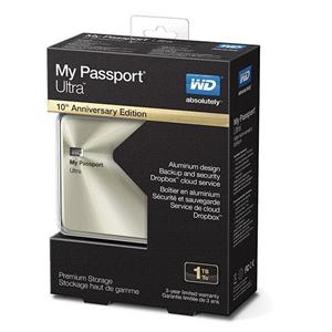 هارددیسک اکسترنال وسترن دیجیتال مدل My Passport Ultra Metal Edition ظرفیت 1 ترابایت