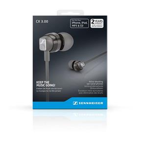 هدفون توگوشی سنهایزر مدل CX 3.00 Sennheiser CX 3.00 In-Ear Noise Cancelling Headphone