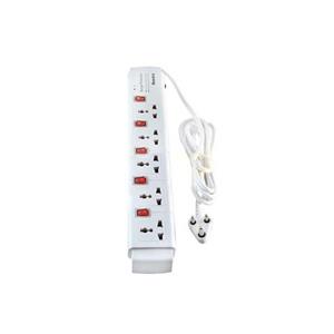 چندراهی برق هانت کی مدل PZC504 Huntkey PZC504 Power Strip