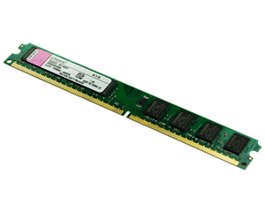 رم کامپیوتر کینگستون مدل ValueRAM DDR3 1600MHz CL11 ظرفیت 2 گیگابایت Kingston 2GB Single Channel KVR16N11S6 