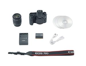 دوربین عکاسی کانن EOS 70D+لنزSTM 18-135 میلی متر