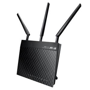 روتر بی‌سیم دوبانده ایسوس مدل RT N66U Asus Dual Band Wireless N900 Gigabit Router 