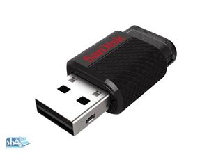 فلش مموری سن دیسک مدل Ultra Dual USB Drive 3.0 ظرفیت 64 گیگابایت SanDisk Ultra Dual USB 3.0-64GB