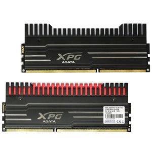 رم دسکتاپ DDR3 دو کاناله 2400 مگاهرتز CL11 ای دیتا مدل XPG V3 ظرفیت 8 گیگابایت Adata XPG V3 DDR3 2400MHz CL11 Dual Channel Desktop RAM - 8GB