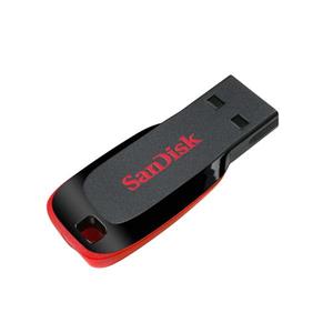 فلش مموری سن دیسک مدل کروزر بلید SDCZ50-064G-B35 SanDisk Cruzer Blade CZ50 USB 2.0 Flash Memory - 64GB